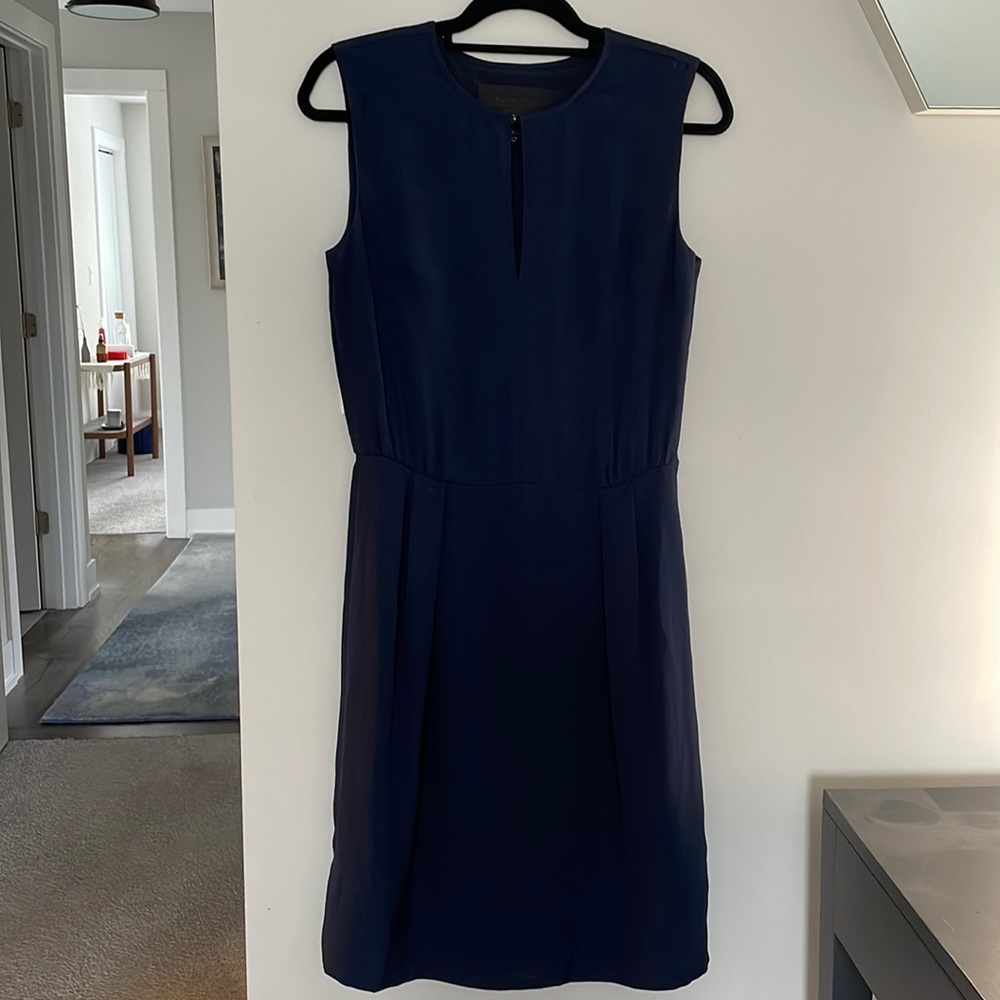 Jcrew collection navy blue dress size 2